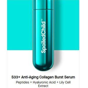 Spoiled Teal Moisturizing Serum with Peptides and Hyaluronic Acid